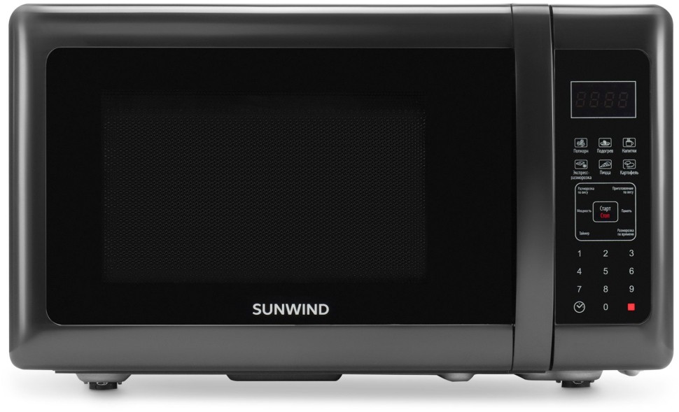 Микроволновая Печь SunWind SUN-MW007 20л. 700Вт черный  