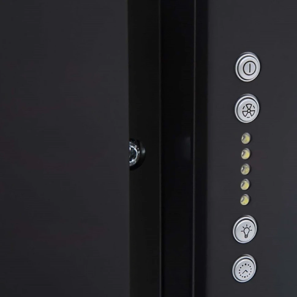 Вытяжка встраиваемая Elica Lane BL MAT/A/52 черный управление: кнопочное (1 мотор)  