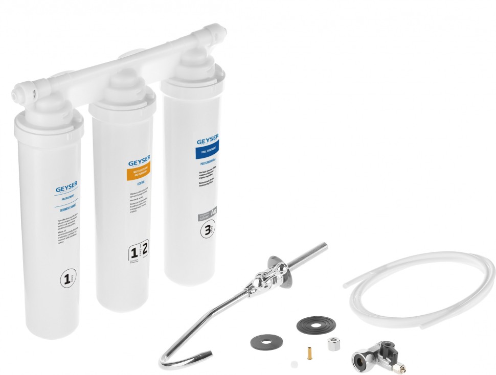 Водоочиститель Гейзер Оптима Старт белый 11068л.  