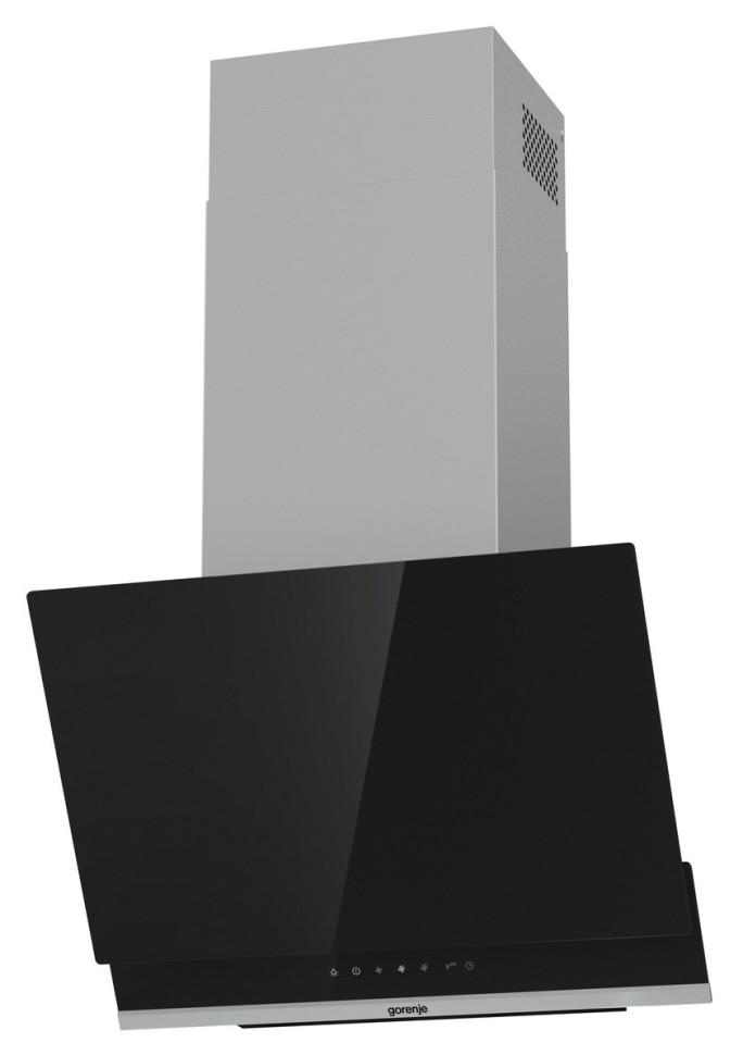Вытяжка каминная Gorenje WHI649X21P черный управление: сенсорное (1 мотор)