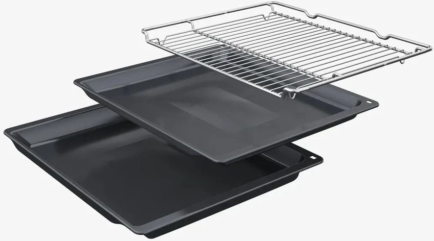 Духовой шкаф Электрический Bosch Serie 8 HBG7341W1 белый