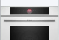 Духовой шкаф Электрический Bosch Serie 8 HBG7341W1 белый
