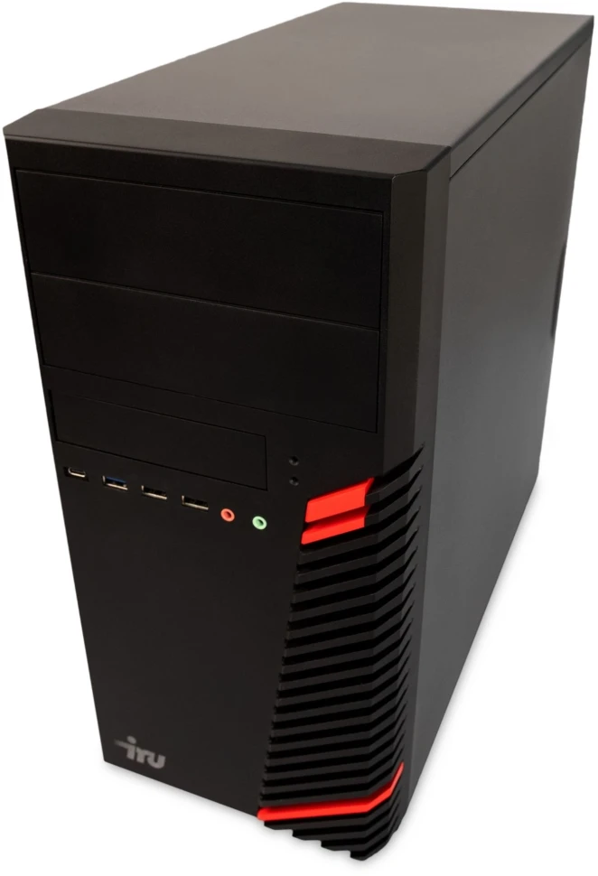ПК IRU Planio 310H6SM MT i5 12400 (2.5) 8Gb SSD256Gb UHDG 730 Windows 11 Pro 64 GbitEth 450W черный (RUS) (2161264)  