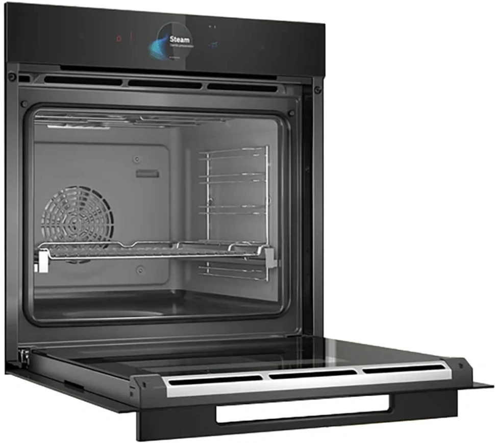 Духовой шкаф Электрический Bosch Serie 8 HSG958DB1S черный