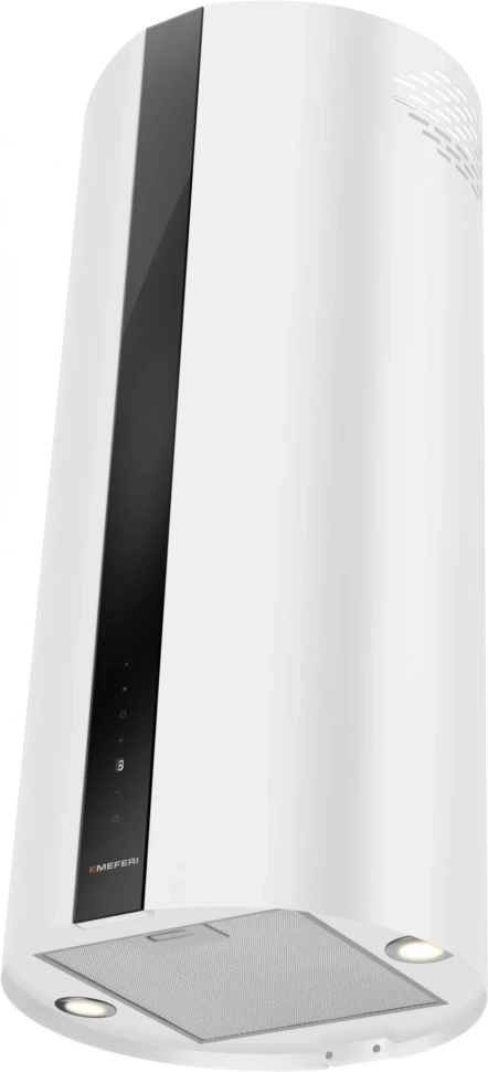 Вытяжка каминная Meferi Comfort plus Tube40wh isla белый управление: сенсорное (1 мотор)