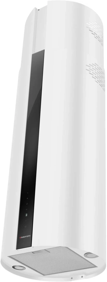 Вытяжка каминная Meferi Comfort plus Tube40wh isla белый управление: сенсорное (1 мотор)