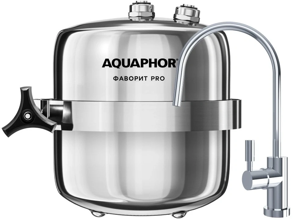 Водоочиститель Аквафор Фаворит Pro серебристый  