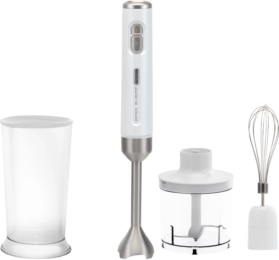 Блендер погружной Polaris PHB 0746 CordLess 700Вт белый  