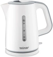 Чайник электрический Zelmer ZCK7620S 1.7л. 2000Вт белый корпус: пластик (71504568P)