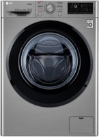 Стиральная машина LG F4M5VS6S, серебристый