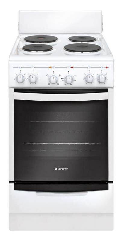 Плита Электрическая Gefest ЭП Н Д 5140-01 0035 белый эмаль  
