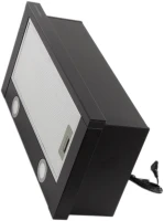 Вытяжка встраиваемая Maunfeld VS Light Glass 60 черный/стекло черное управление: кулисные переключатели (1 мотор)