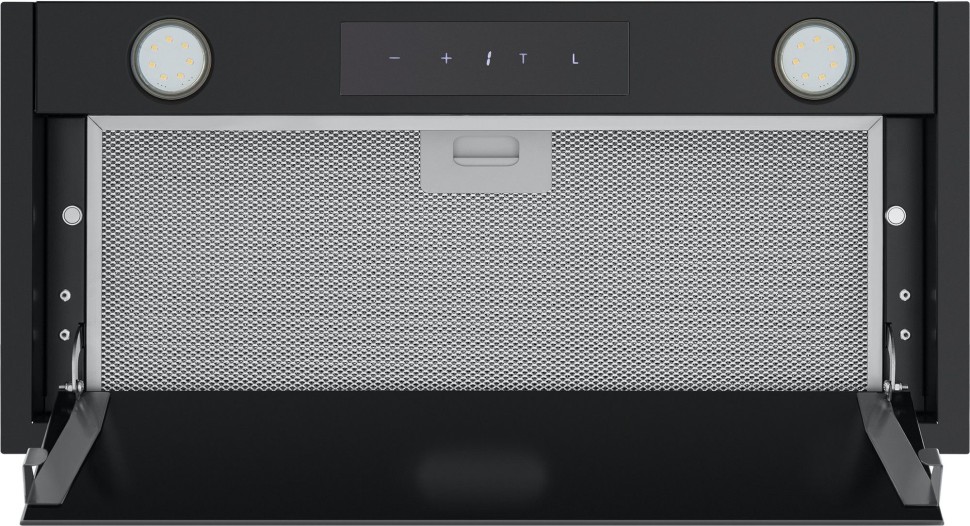 Вытяжка встраиваемая Maunfeld Fantasy Light 60 черный управление: сенсорное (1 мотор)  