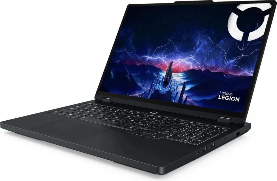 Ноутбук Lenovo Legion Pro 5 16IRX10 Core i7 14650HX 32Gb SSD1Tb NVIDIA GeForce RTX 5060 8Gb 16" IPS WQXGA (2560x1600) без ОС black WiFi BT Cam (83NN001HRK)  