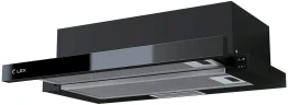 Вытяжка встраиваемая Lex HIDE G 600 черный управление: кнопочное (1 мотор)  