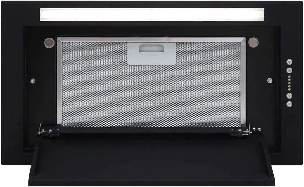 Вытяжка встраиваемая Elica Lane Sensor @ BL MAT/A/52 черный управление: кнопочное (1 мотор)