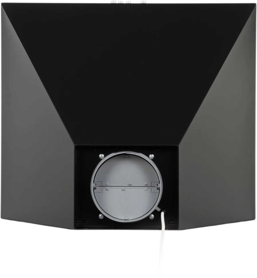 Вытяжка каминная Elikor Вента 60П-650-К3Д черный управление: кнопочное (1 мотор)  