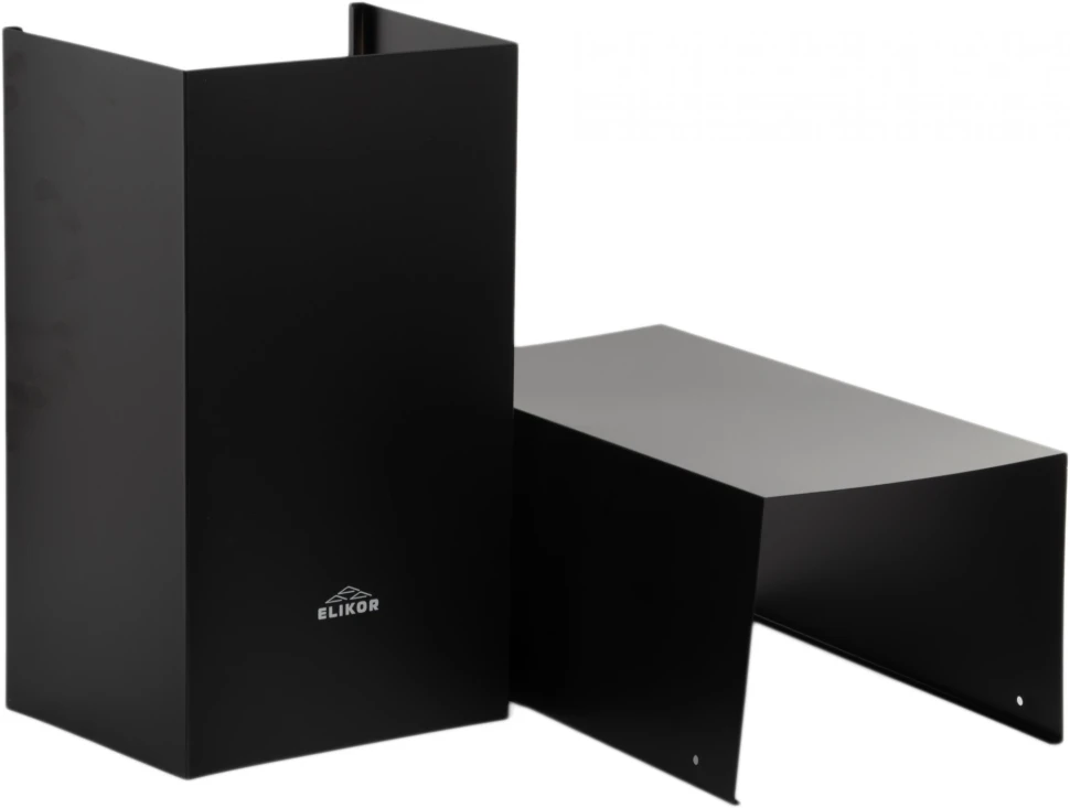 Вытяжка каминная Elikor Вента 60П-650-К3Д черный управление: кнопочное (1 мотор)  