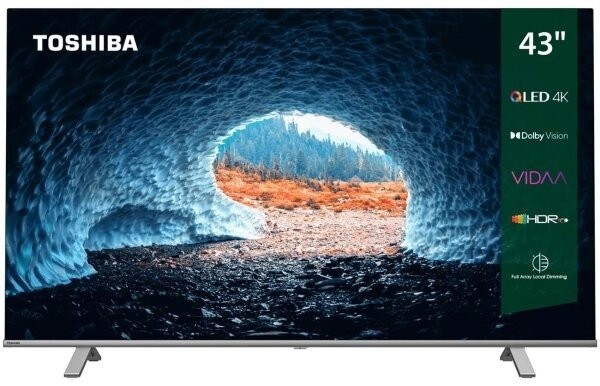 QLED телевизор 4K Ultra HD Toshiba 43C450  