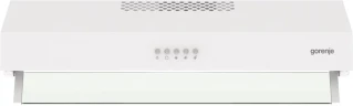 Вытяжка козырьковая Gorenje WHU529EW/M белый управление: кнопочное (1 мотор)  