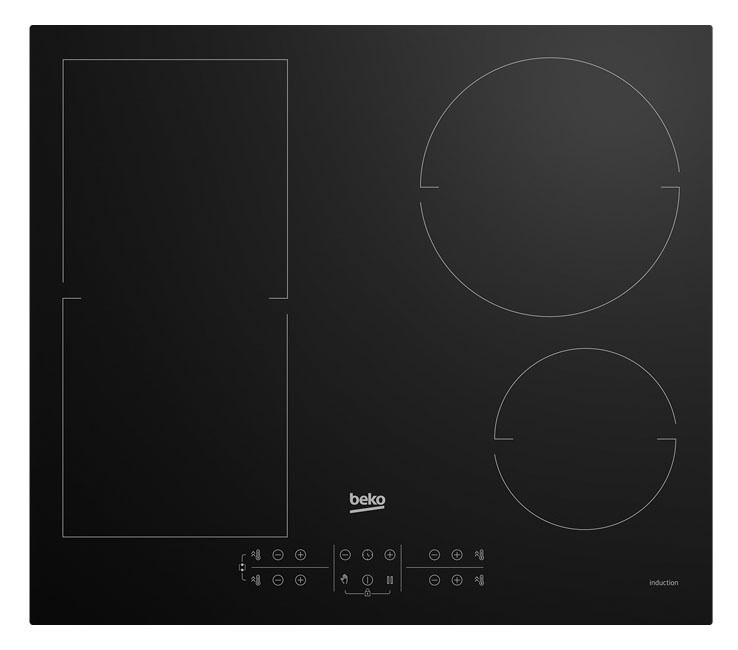 Индукционная варочная поверхность Beko HII64200FMT черный  
