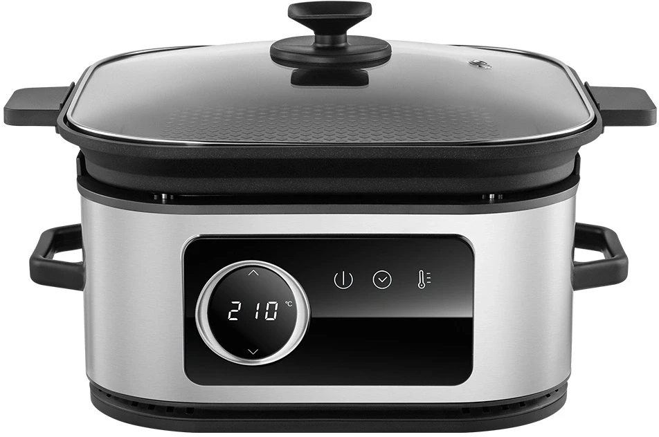 Аэрогриль Kitfort КТ-8127 2л 1930Вт черный/серебристый  