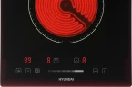 Варочная поверхность Hyundai HHE 3286 BG черный