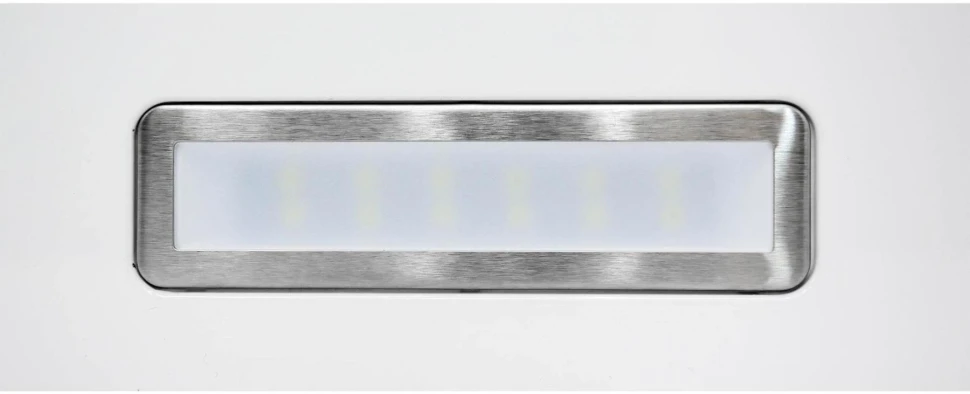 Вытяжка встраиваемая Lex HIDE 600 белый управление: кнопочное (1 мотор)  