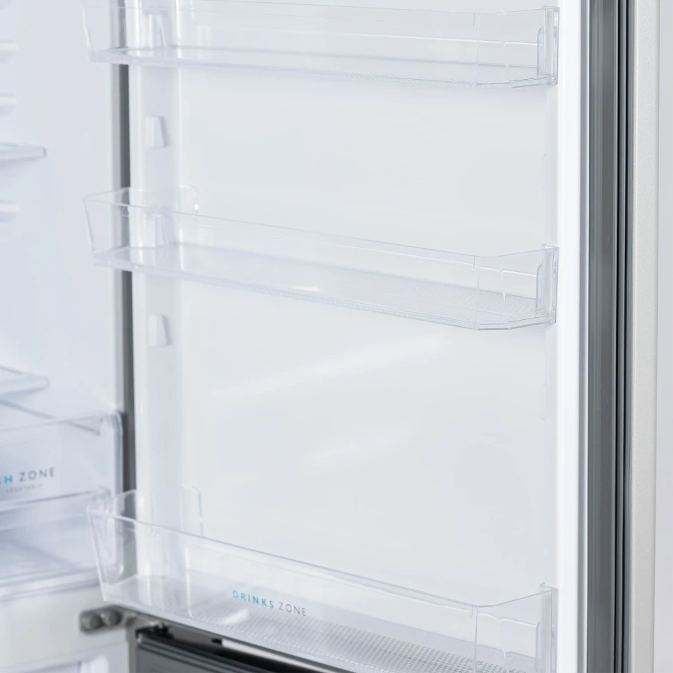 Холодильник Бирюса Б-M551 2-хкамерн. серебристый мат.  