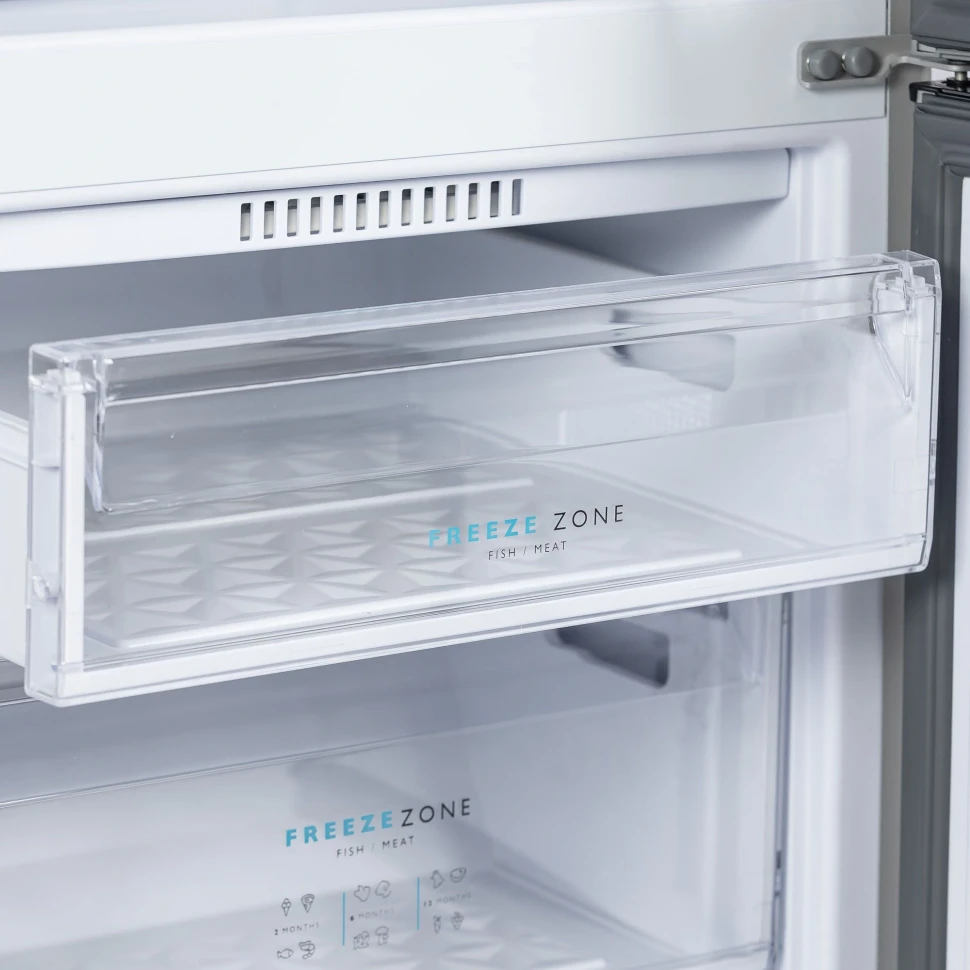 Холодильник Бирюса Б-M551 2-хкамерн. серебристый мат.  