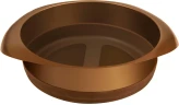 Форма для выпечки Rondell Mocco&Latte RDF-445 кругл. d=18см сталь/силикон коричневый