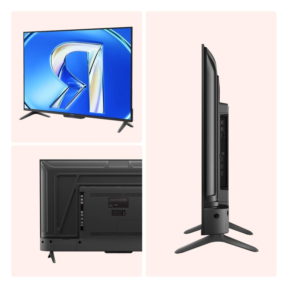 Телевизор ЖК 43" Яндекс ТВ Станция Бейсик QLED с Алисой YNDX-00078  