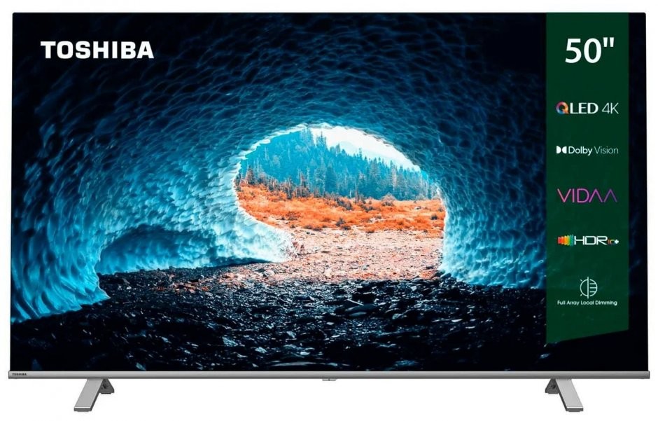QLED телевизор 4K Ultra HD Toshiba 50C450  