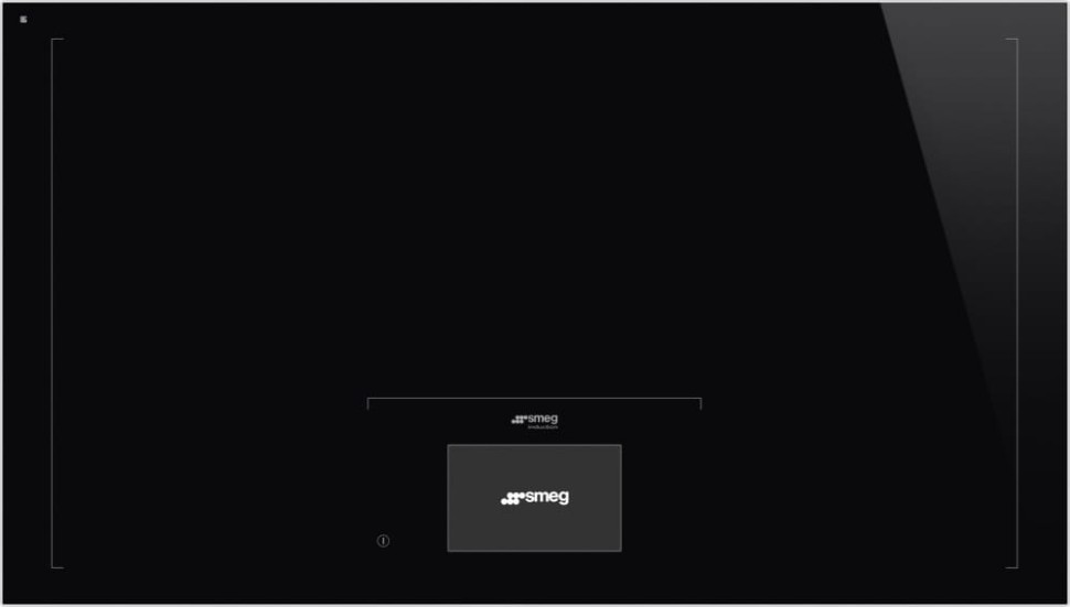 Индукционная стеклокерамич. панель Smeg SIA1963D
