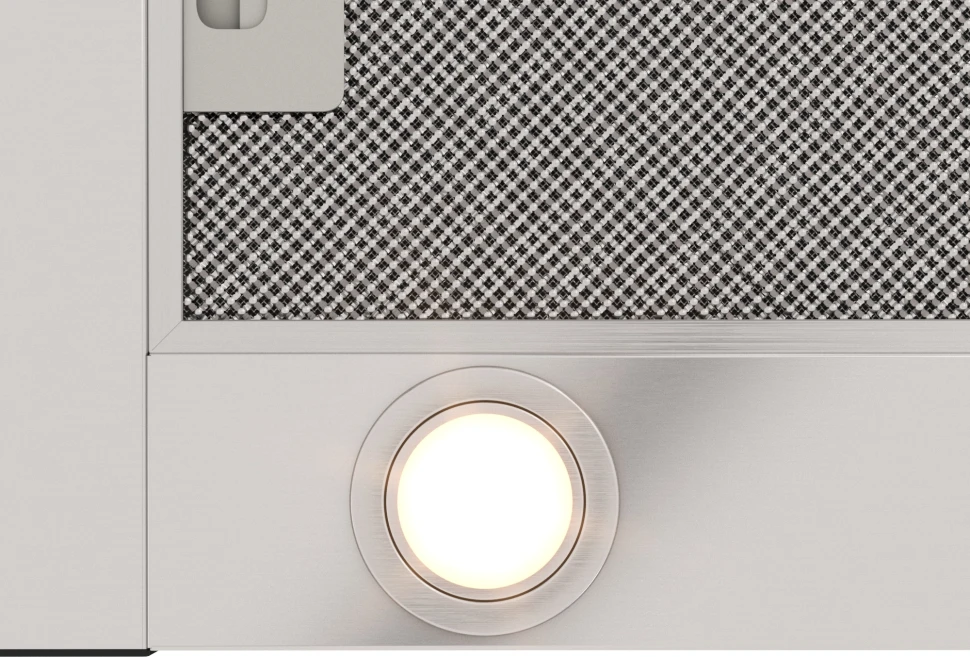 Вытяжка встраиваемая Elikor Интегра S2 60Н-700-В2Д нержавеющая сталь управление: кнопочное (1 мотор)  