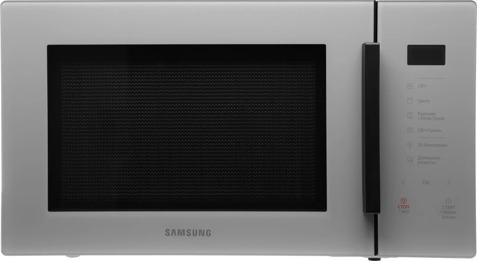 Микроволновая Печь Samsung MG30T5018AG/BW 30л. 900Вт серый  