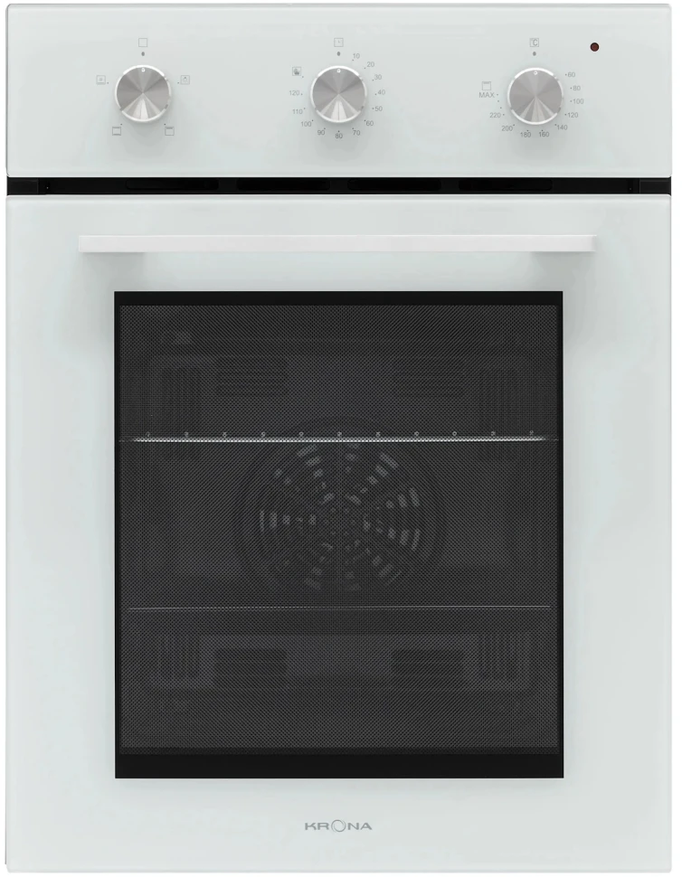 Духовой шкаф Электрический Krona Linde 45 белый  