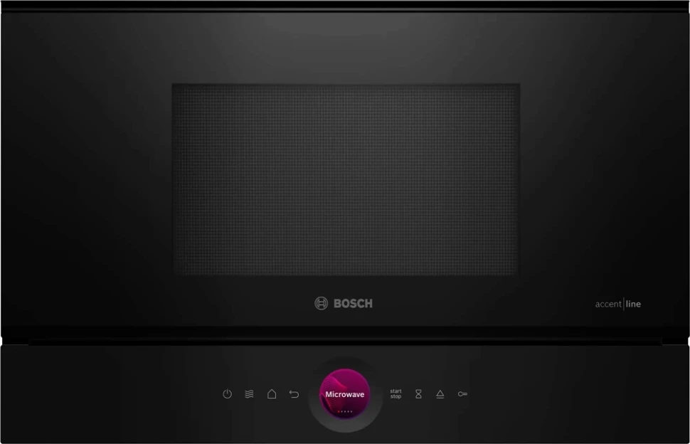 Микроволновая печь Bosch BFR9221B1 21л. 900Вт черный (встраиваемая)  