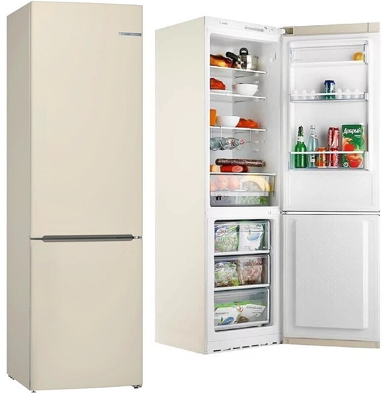 Холодильник Bosch KGV36XK2AR, бежевый