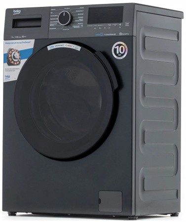 Стиральная машина Beko WSPE7H616A, черный  