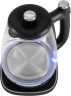 Чайник электрический Starwind SKG4041 1.8л. 1800Вт черный корпус: стекло  