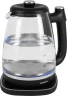 Чайник электрический Starwind SKG4041 1.8л. 1800Вт черный корпус: стекло  