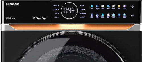 Cтиральная машина с сушкой HIBERG i-DDQ10 - 10714 B