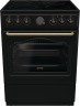 Плита Электрическая Gorenje GECS6B71CLB черный стеклокерамика (без крышки)  