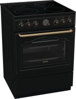 Плита Электрическая Gorenje GECS6B71CLB черный стеклокерамика (без крышки)