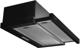 Вытяжка встраиваемая Lex HIDE 600 черный управление: кнопочное (1 мотор)  
