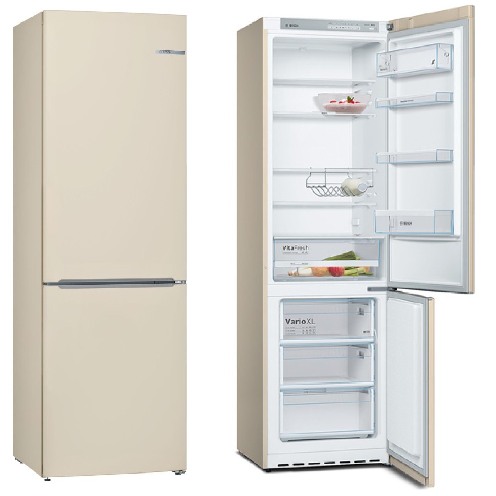 Холодильник Bosch KGV39XK22R, бежевый  