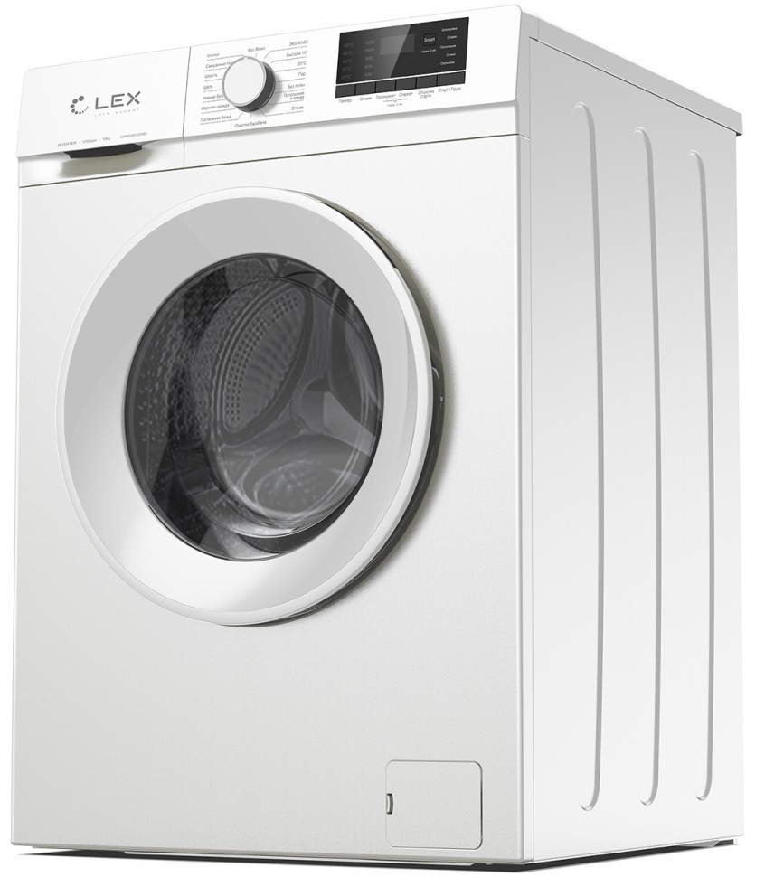 Стиральная машина Lex LWM10012WID класс: A+++ загр.фронтальная макс.:10кг белый инвертор  