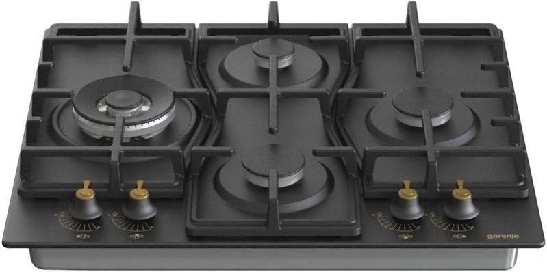 Газовая варочная поверхность Gorenje GW6D42CLB черный