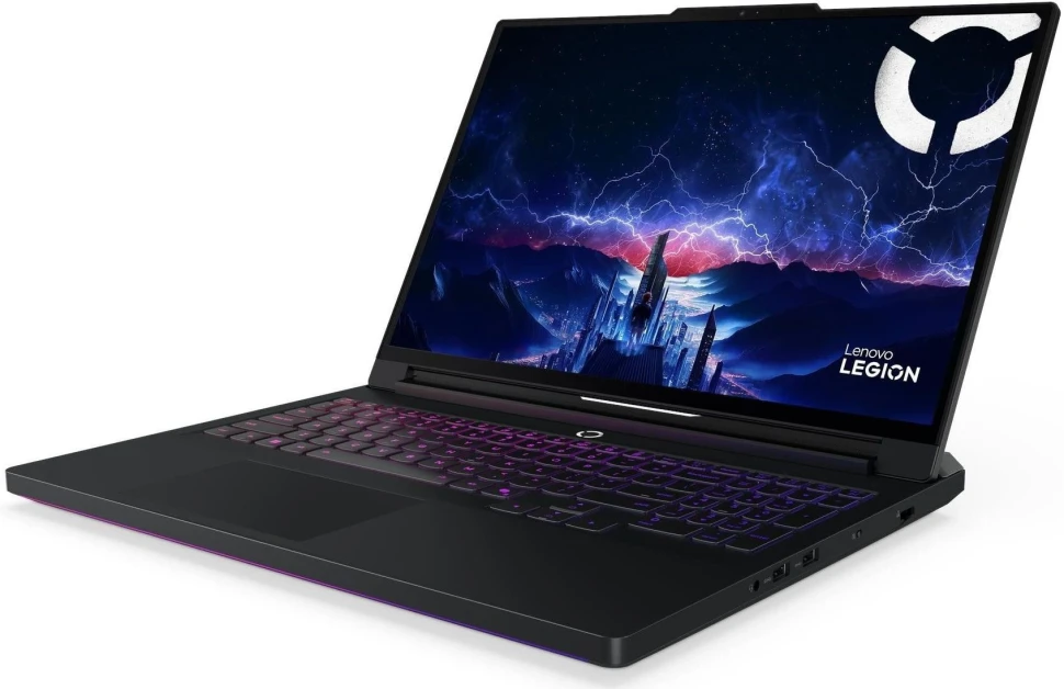 Ноутбук Lenovo Legion Pro 7 16IAX10H Core Ultra 9 275HX 64Gb SSD1Tb NVIDIA GeForce RTX5080 16Gb 16" OLED WQXGA (2560x1600) без ОС black WiFi BT Cam (83F50023RK)  